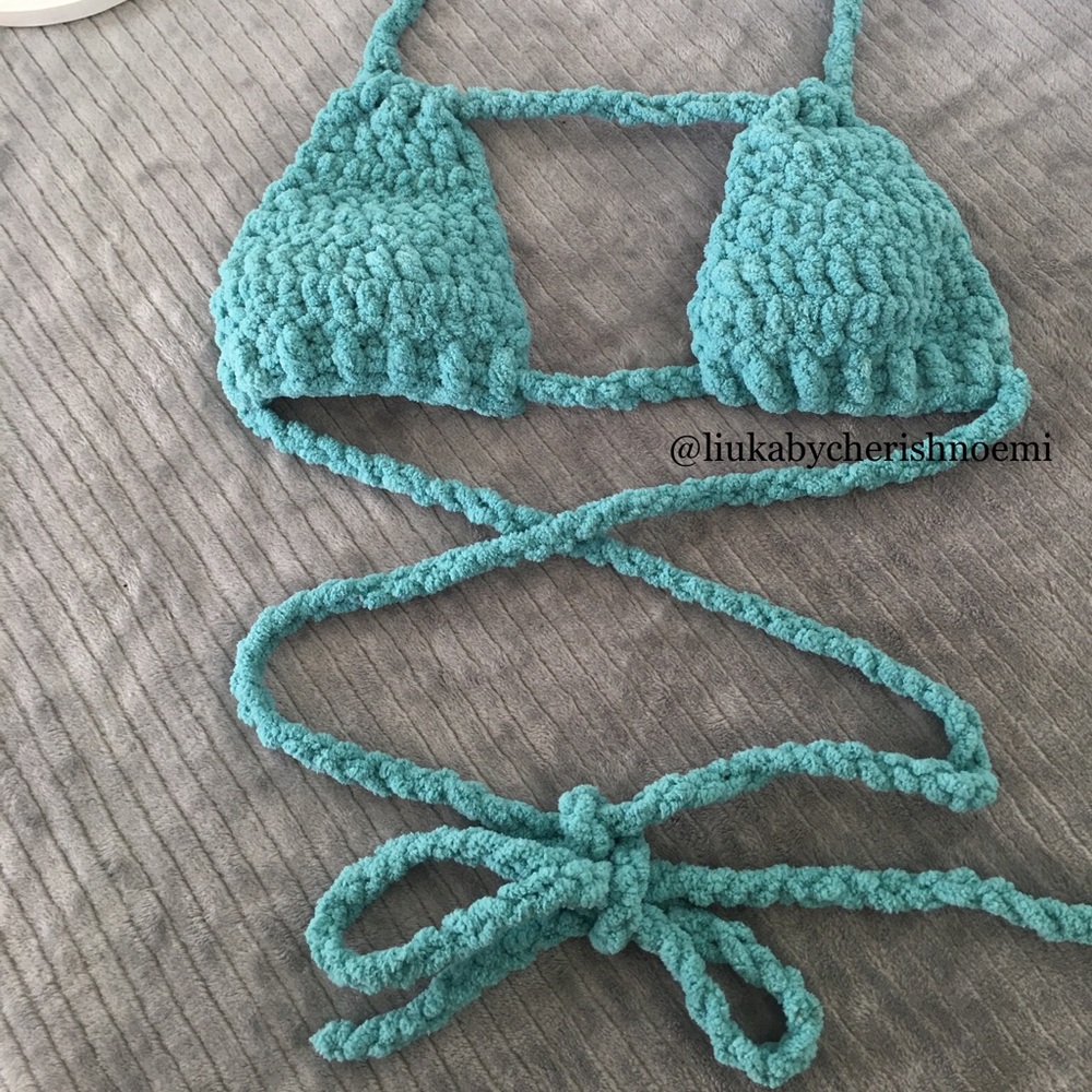 Fluffy Top BBlue - Picture 5 of 5